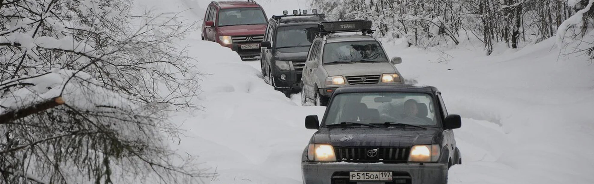 Субботняя покатушка с клубом на своём внедорожнике
