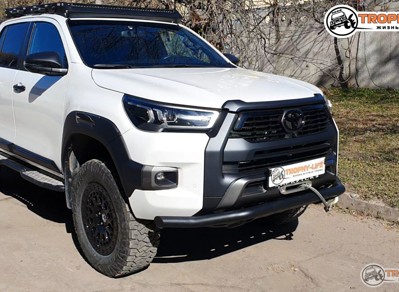 Tuning TOYOTA HILUX 4х4 тюнинг Тойота Хайлакс (Хайлюкс) внедорожная подготовка Трофи-лайф (2026)