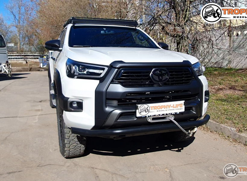 Tuning TOYOTA HILUX 4х4 тюнинг Тойота Хайлакс (Хайлюкс) внедорожная подготовка Трофи-лайф (2026)